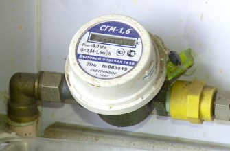 ЖКУ счетчик газ