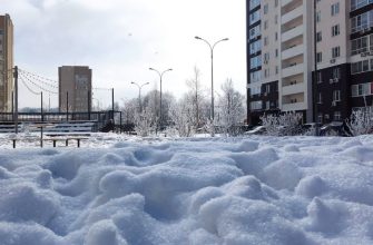 дом снег сугробы